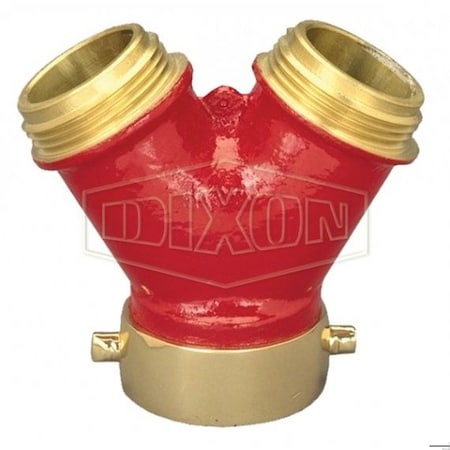 Dixon The Right Connection Pin Lug Plain Wye, 1-1/2 x 2 1-1/2 in Nominal, FNPSH x MNPSH End Style, Cast PW15S15S